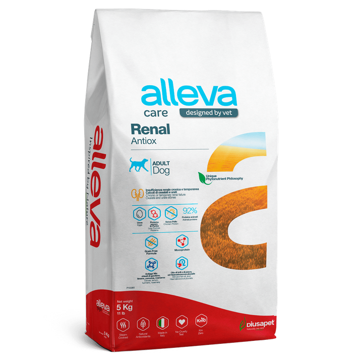 Alleva Care Renal Antiox Adult Dog — пакет 5 кг