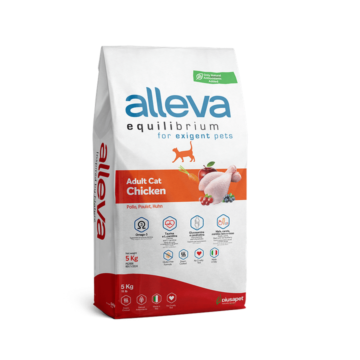 Alleva Equilibrium Chicken Adult Cat — пакет 5 кг