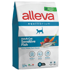 Alleva Equilibrium Sensitive Fish Adult Cat — пакет 1,5 кг