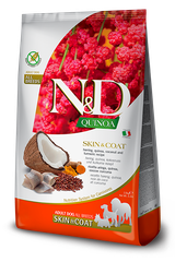 Farmina N&D Quinoa Skin & Coat Herring Adult All Breeds — пакет 2,5 кг