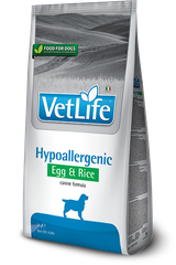 Farmina Vet Life Hypoallergenic Egg & Rice canine formula — пакет 2 кг