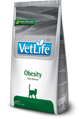 Farmina Vet Life Obesity feline formula — пакет 2 кг