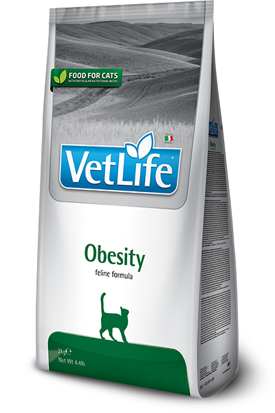 Farmina Vet Life Obesity feline formula — пакет 2 кг