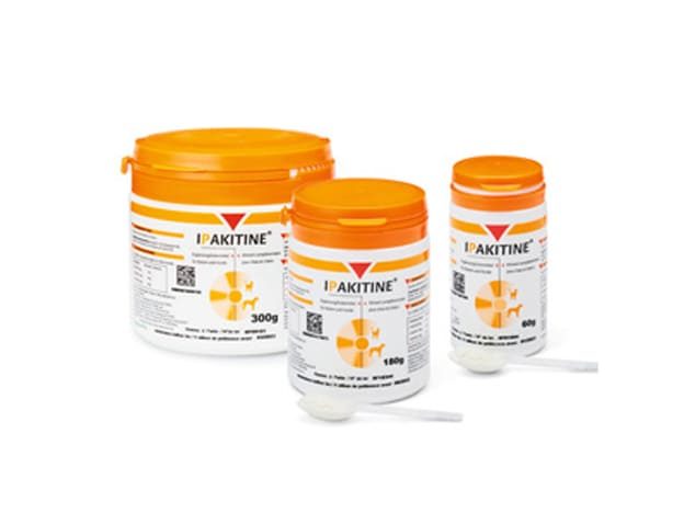 Ipakitine / Ипакитине Vetoquinol, официальная линейка 60, 180 и 300 г