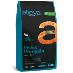 Alleva Natural Fish & Pumpkin Adult Mini — пакет 2 кг