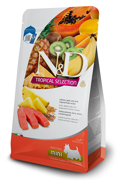 Farmina N&D Tropical Selection Salmon Adult Mini — пакет 1,5 кг