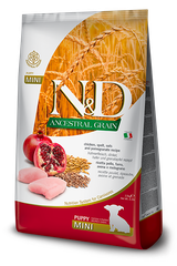 Farmina N&D Ancestral Grain Chicken & Pomegranate Puppy Mini — пакет 2,5 кг