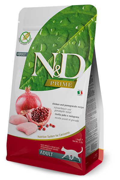 Farmina N&D Prime Chicken & Pomegranate Adult — пакет 1,5 кг