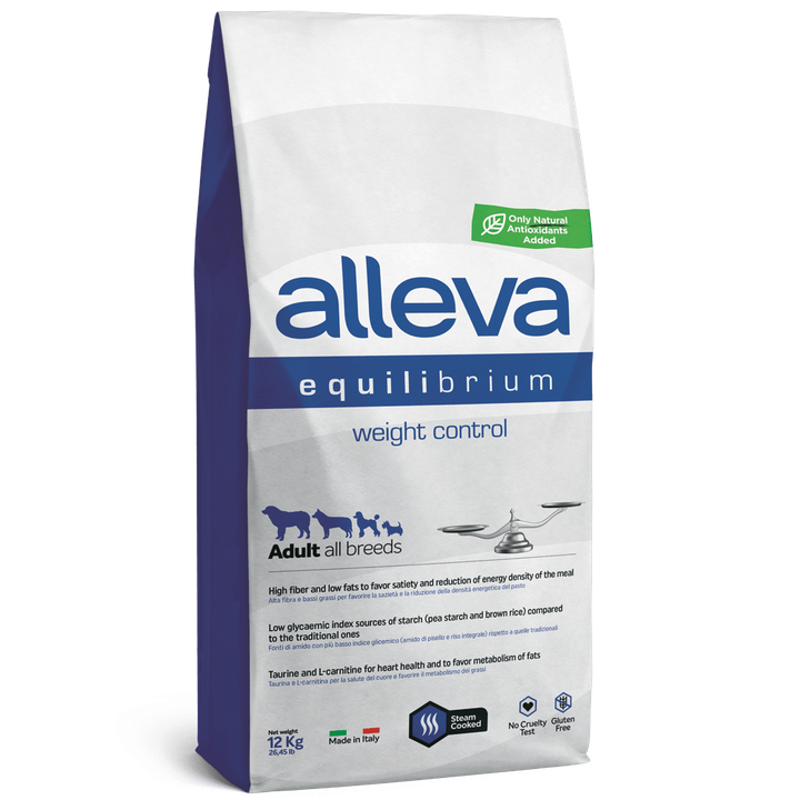 Alleva Equilibrium Weight Control Adult All Breeds — пакет 12 кг