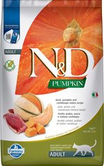 Farmina N&D Pumpkin Duck, Pumpkin and Cantaloupe Melon Adult Adult Cat — пакет 5 кг