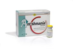 Antishmania (Антишмания) 300 мг/мл для собак, 10 флаконов по 5 мл — упаковка и флакон